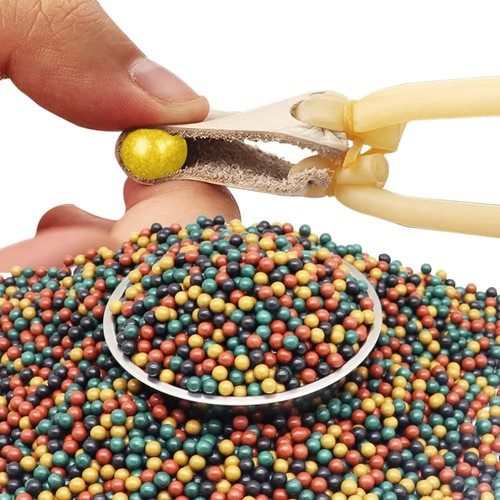Clay ball slingshot - ball, exercise