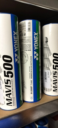 Yonex mavis 500 nylonfederball - yonex,
