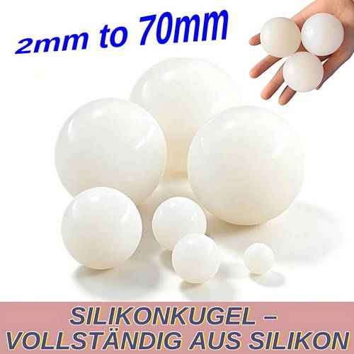 Weiß silikonball rund - weiß,