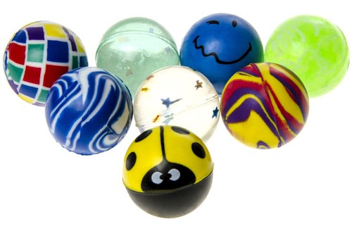Bunt gemischte flummis - flummis,, 20